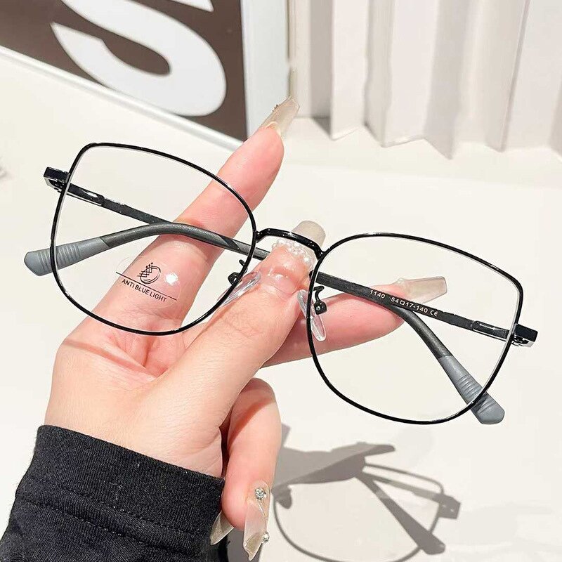 Anti-Blue Light Glasses Factory - OEM Custom Vintage Eye Protection Metal