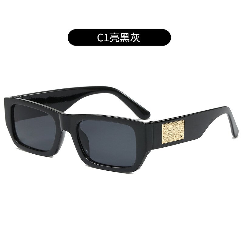 Sunglasses Manufacturer - OEM Custom Vintage Rectangle Luxury Brand