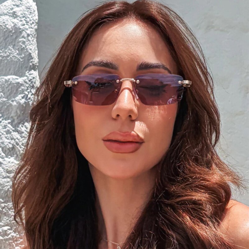 Sunglasses Manufacturer - OEM Custom Luxury Rimless Metal Leg