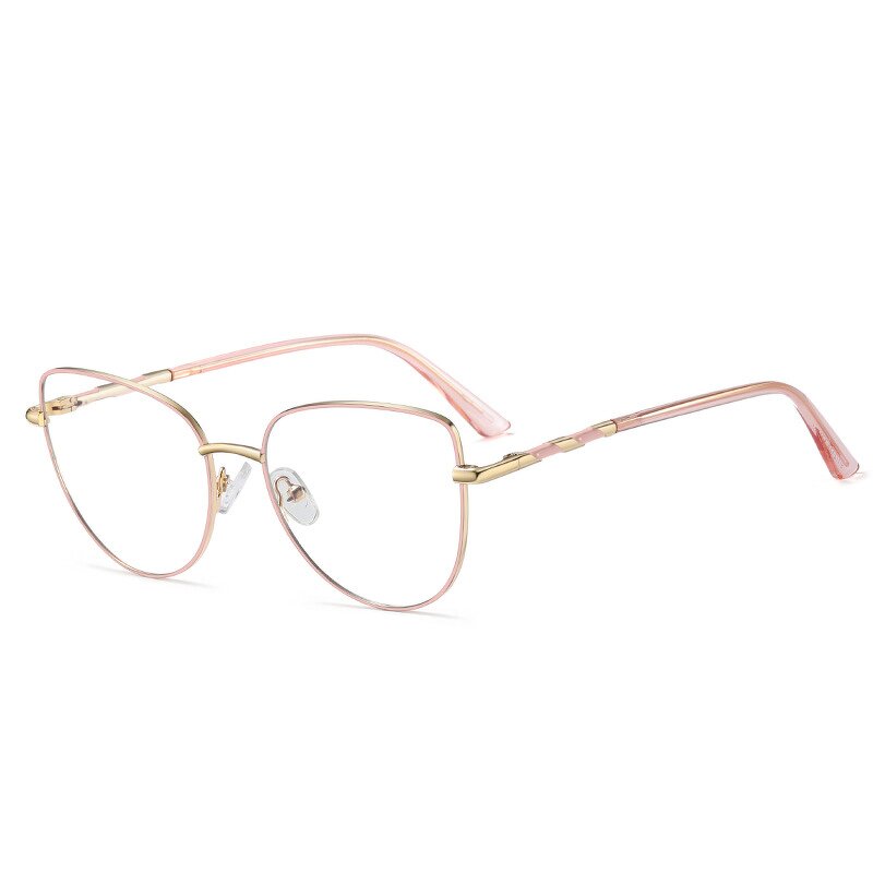 Eyeglasses Frame Manufacturer - OEM Custom Women's Cat Eye Spring Hinged