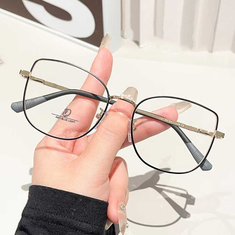 Anti-Blue Light Glasses Factory - OEM Custom Vintage Eye Protection Metal