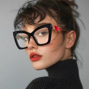 Eyeglasses Factory - OEM Custom Cat Eye Anti Blue Light Frame