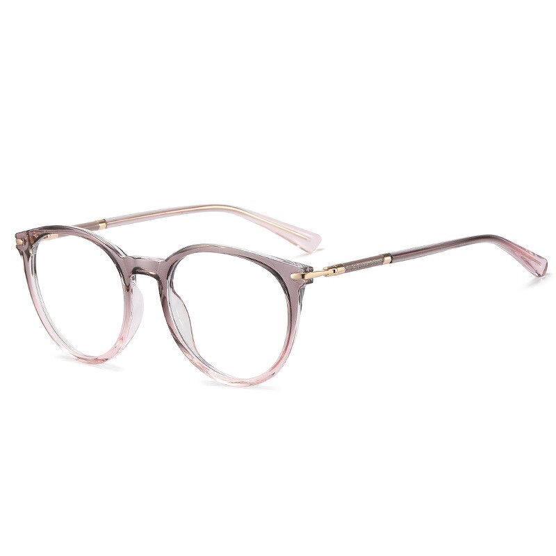 Prescription Eyeglasses Manufacturer - OEM Custom Women's Round Anti Blue Light