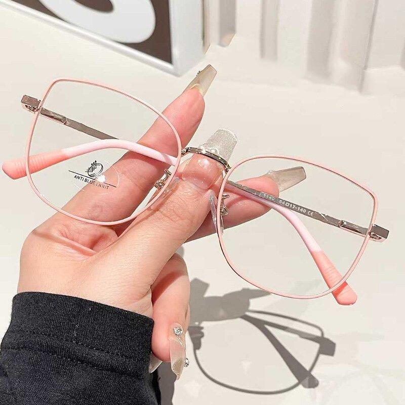 Anti-Blue Light Glasses Factory - OEM Custom Vintage Eye Protection Metal