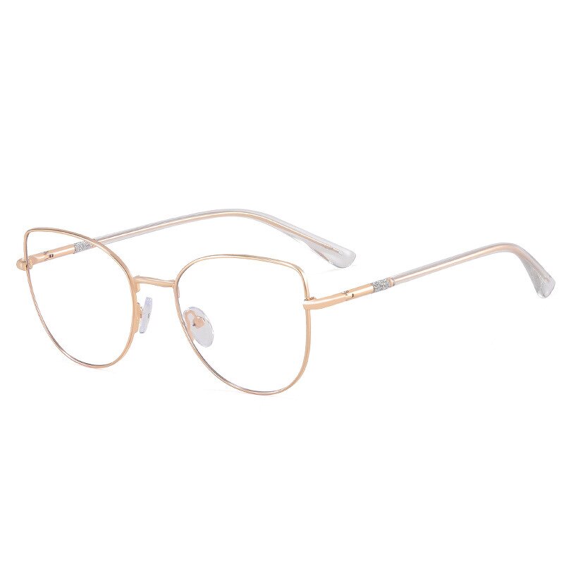 Prescription Glasses Factory - OEM Custom Fashion Cat's Eye Myopia Photochromic