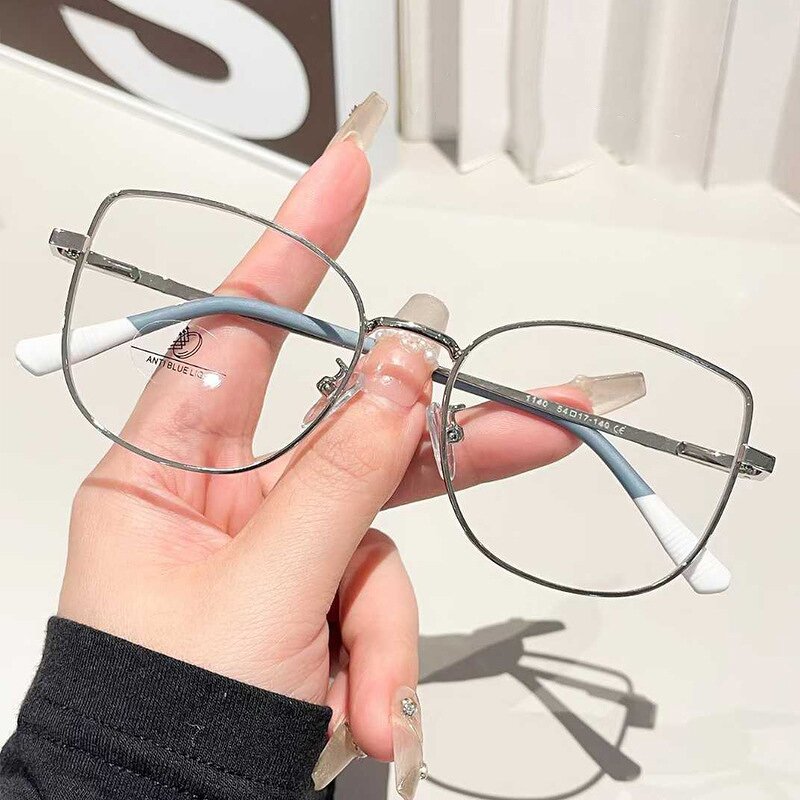 Anti-Blue Light Glasses Factory - OEM Custom Vintage Eye Protection Metal