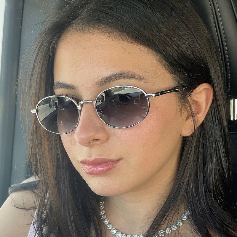 Sunglasses Manufacturer - OEM Custom Luxury Oval Metal Frame