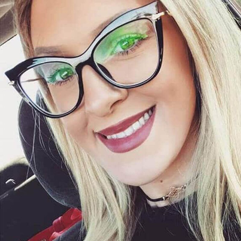 Anti Blue Light Glasses Manufacturer - OEM Custom Fashion Big Cat Eye