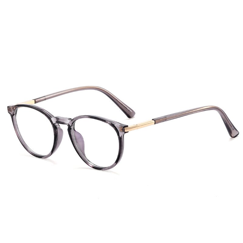 Computer Glasses Frame Factory - OEM Custom Transparent Round Eyewear