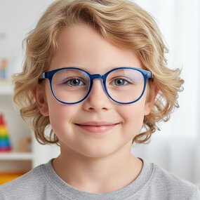 Kids Blue Light Glasses Factory - OEM Custom Silicone Frame Clear Lens