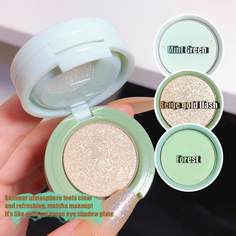 3 in 1 Matte Highlighter Blush Palette Pearly Blush Shiny Eyeshadow Multifunctional Face Makeup Palette Female Cosmetics