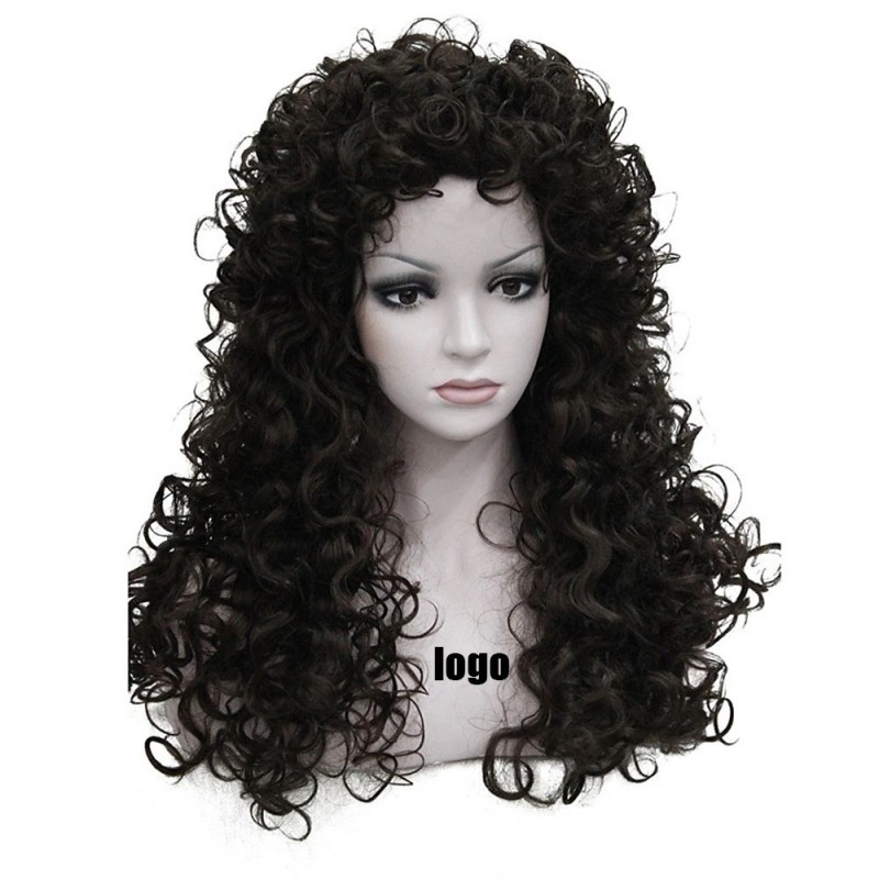 Portable  African Small Roll Wig Female Style Variety of Natural European and American Style