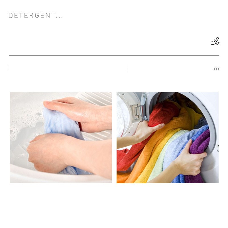 Fragrant, Clean and Supple Laundry Detergent, Laundry Care, Clean Hand, Easy to Clean, Bagged