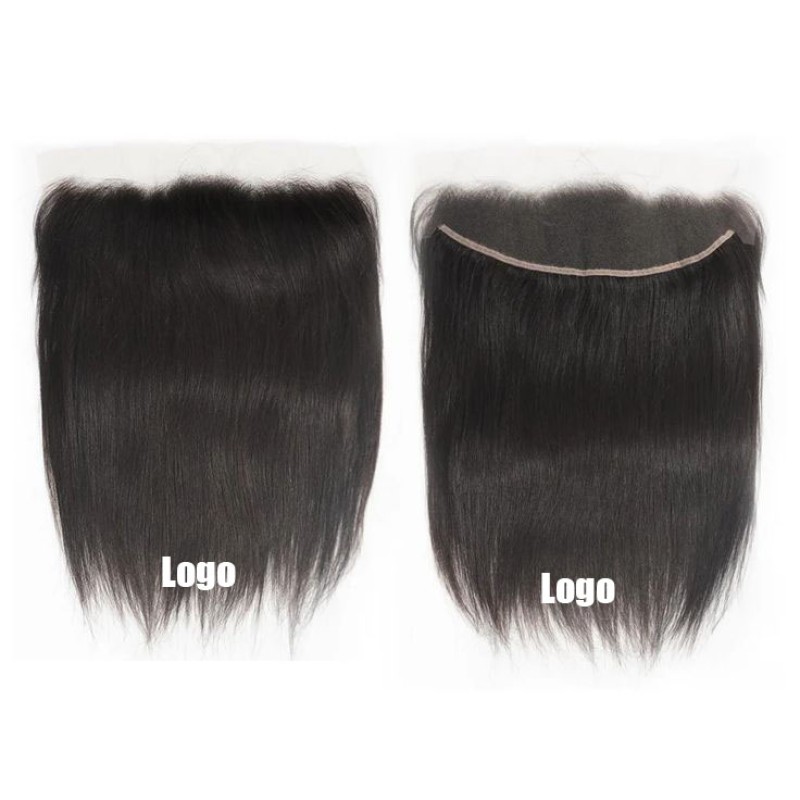 13*4 HD Transparent Lace 8-20inches Straight 100% Human Hair Frontal in Africa and the United States Hot Spot