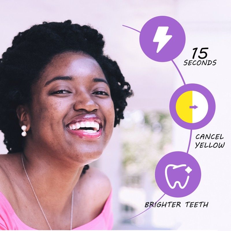 Hot  Sales of Purple Teeth Mousse Teeth Whitening  Fresh Breath Toothpaste to Remove Teeth Yellow Wholesale Price