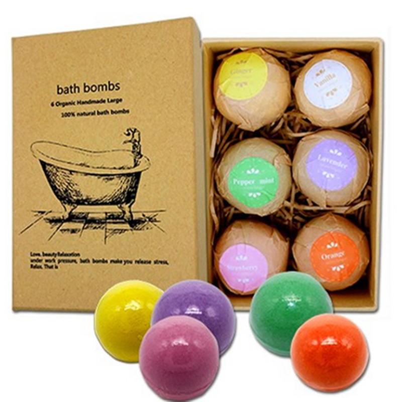 Romantic Fragrance Bubble  Bath Explosion Salt Ball Essential Oil Bubble Bath