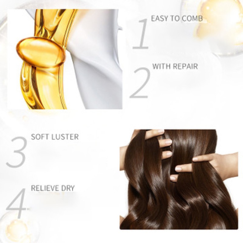 OEM Deep Moisturizing Hair Mask Hyaluronic Acid Cream Without Steaming Smooth Hair Care with Repair Silk Unable to Grasp