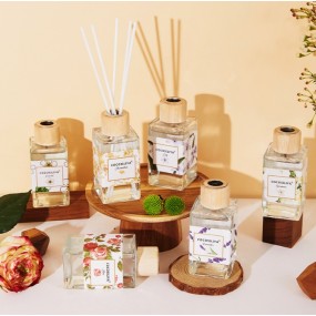 Floral Aromatherapy No Fire Aromatherapy Indoor Essential Oil Fresh air and Odor Removal Fragrance Accessories Wholesale