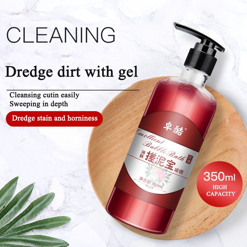 Body Scrub Remove Dirt  Exfoliating Bath Cleaning to Bath Hot Type Factory Direct Sale Rose Fragrance
