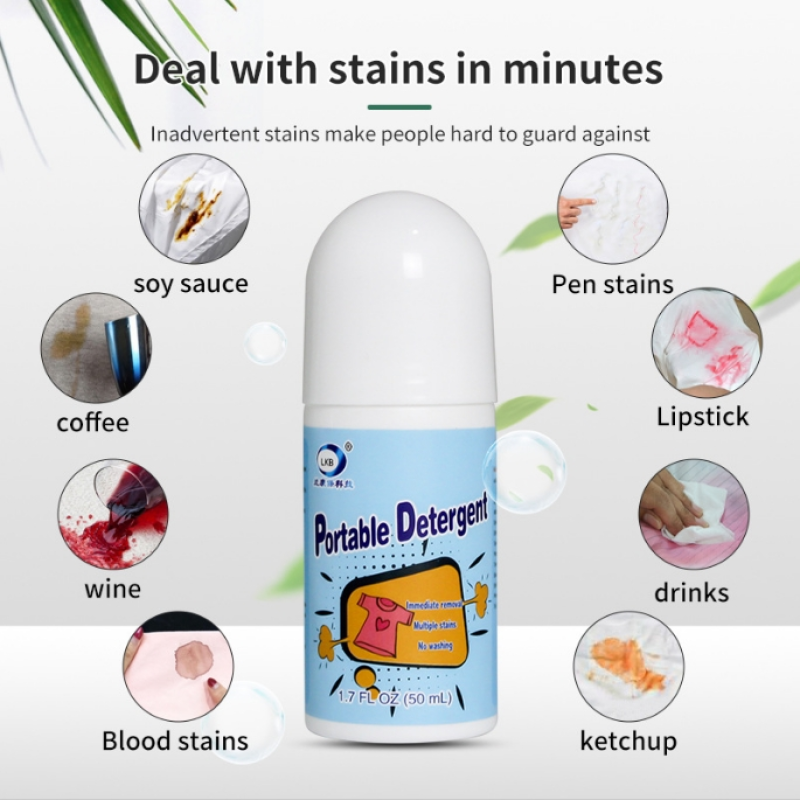 Clothes Stain Remover, Ball Roller, Oil Stain Remover, Non Washable White Clothes Ball Cleaner,  Oil Spot Remover Pen