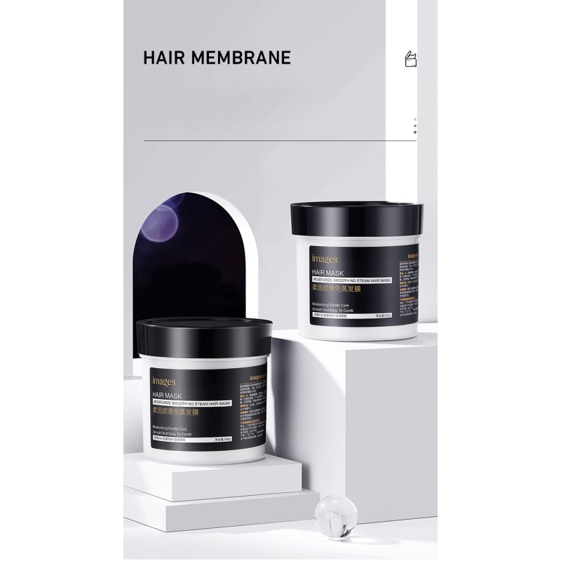 Deep Moisturizing 500ml Hair Mask Cream Type Without Steaming or Slipping Smooth Repair Silk for Hair Care