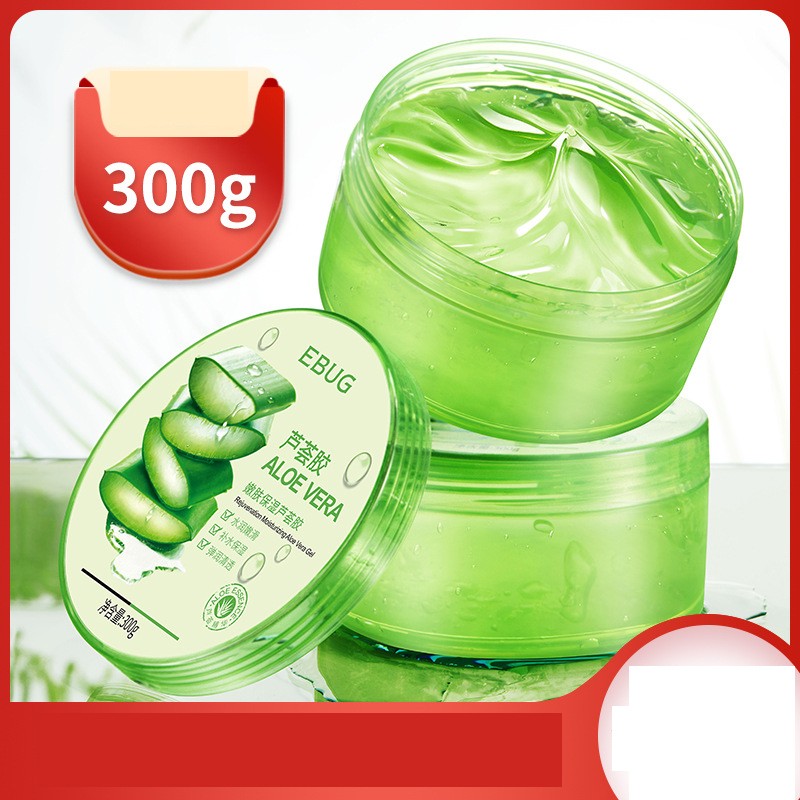 Aloe Gel 300g Moisturizing and Moisturizing Gel, Mild Oil Control Cream.