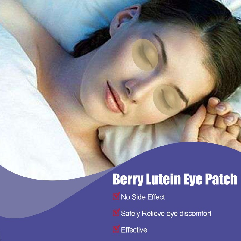 Blueberry Lutein Eye Care Patch Cold Compress Sleep Eye Care Patch to Alleviate Eye Fatigue Myopia