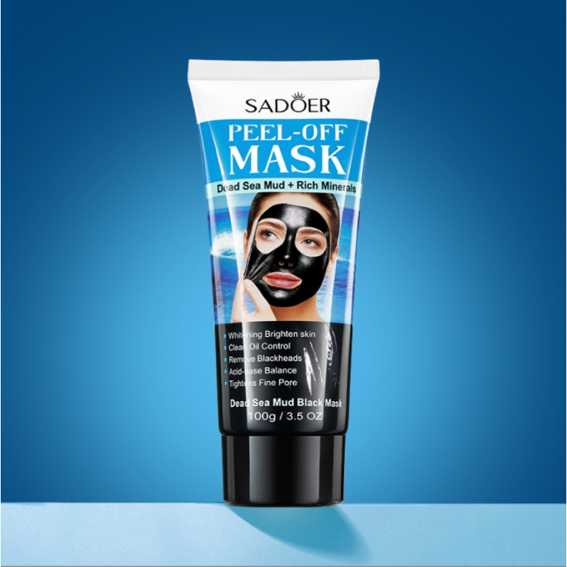 BLACK Mask Dead Sea Mud Mask Gentle Tear Blackhead Whitehead Skin Mask