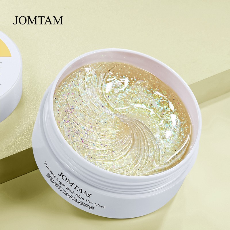 Hot Selling Skin Care Vitamin E Collagen Gel Eye Mask Gold Eye Patch Crystal Under Eye Mask