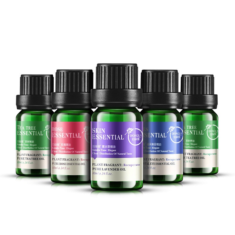 Lavender Rose Tea Tree Pure Essential Oil Moisturizing and Pore Shrinking Plant Oil Control