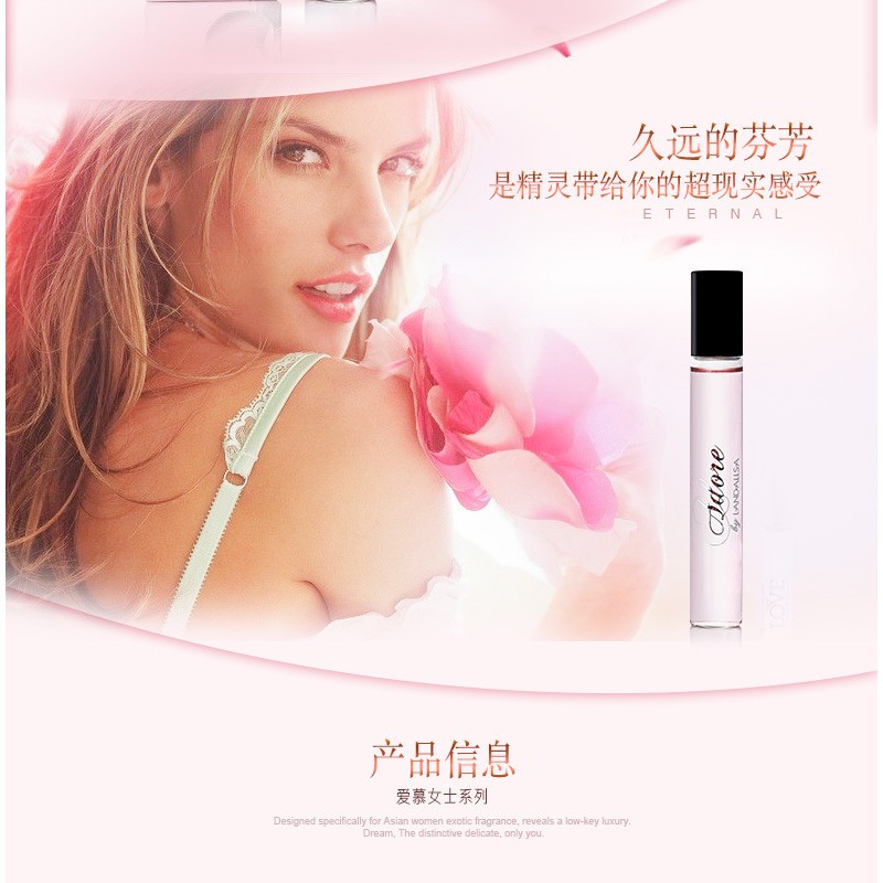 Eau De Parfum Perfume Women's Eau De Toilette Lasting Fresh and Elegant Women's Sweet ROLL-ON Perfume