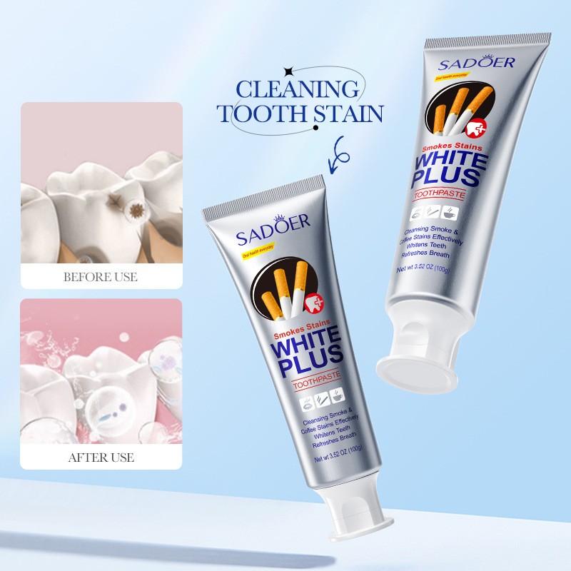 Herbal 100g Toothpaste for Beauty for Gum Care Removes Smoke Stains and Whitens Yellow Teeth