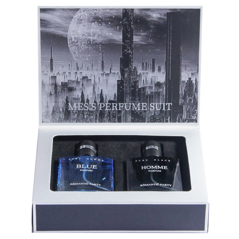 Light Fragrance Cologne Men's Long-lasting   Gift 2 Bottle Set Gift Box