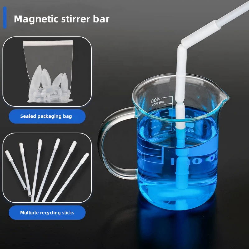 Magnetic Stirrer Bar Factory - OEM Direct Sale PTFE White Stir Bar