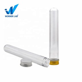 Test Tube Manufacturer - OEM Custom Plastic PET with Screw Cover