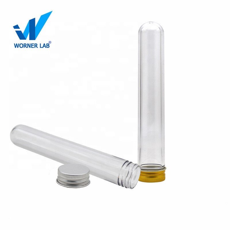 Test Tube Manufacturer - OEM Custom Plastic PET with Screw Cover