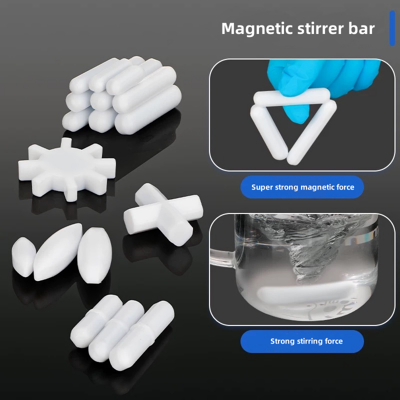 Magnetic Stirrer Bars Manufacturer - OEM Cheap Price PTFE Coated White