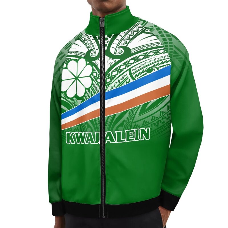Men's Sweatshirt Jacket Manufacturer - OEM Street Wear Custom Kwajalein Comfortable Stand