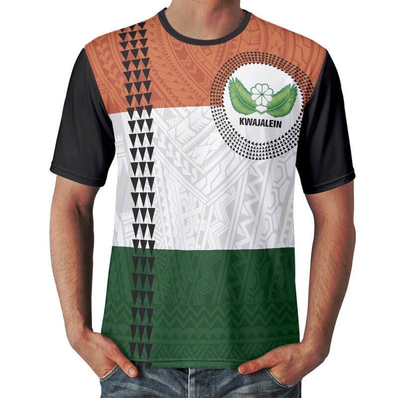 Daily Wear T-Shirt Factory - OEM Print on Demand KWAJALEIN Comfortable Sports Casual