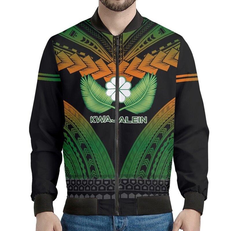 Casual Men's Jackets Factory - OEM Street Wear Customization KWAJALEIN Plus Size