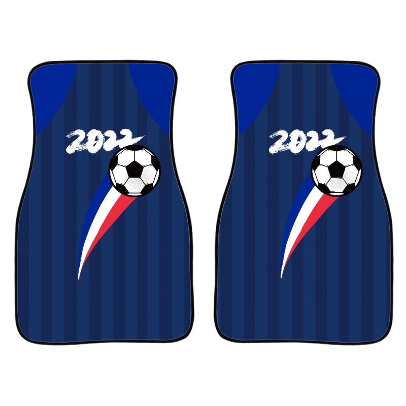 Car Floor Mats Factory - OEM Custom Wholesale 2022 Football Match Print Pattern