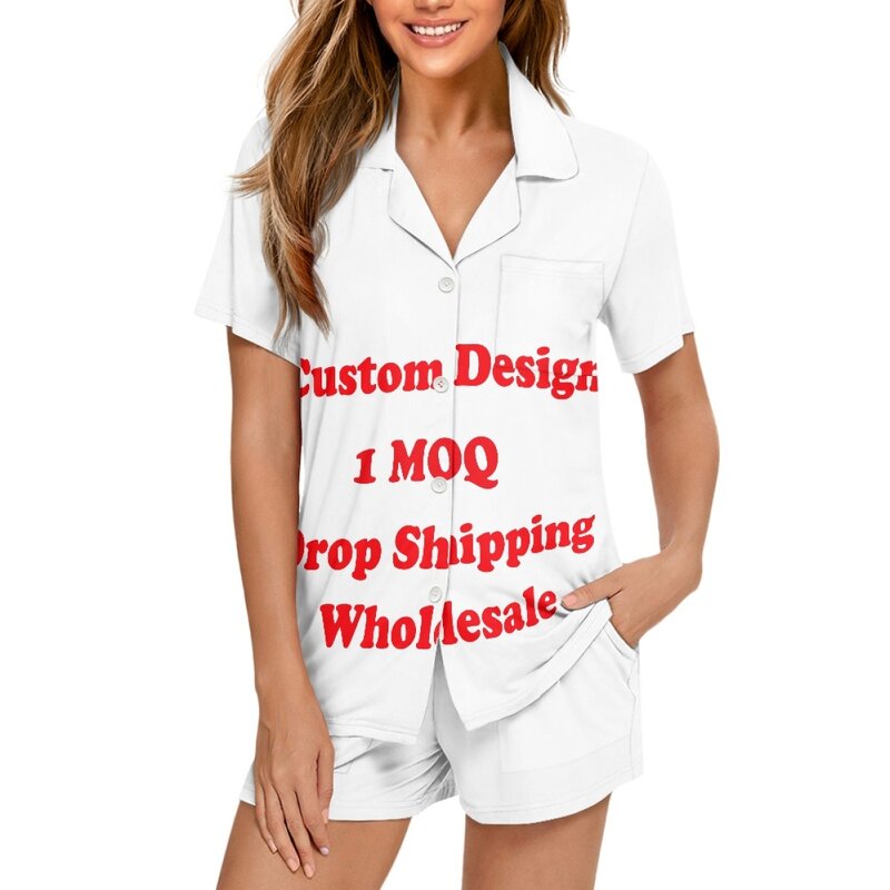 Ladies Pajama Set Manufacturer - OEM 2025 New Hot Sale MaileLei Culture Short Sleeve