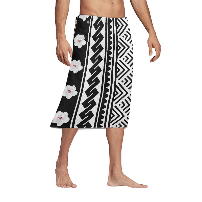 Dress for Men Manufacturer - OEM High Quality Polynesian Samoan Tribal Design Summer