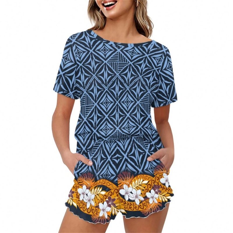 Women 2-piece Pajamas Factory - OEM 2024 Comfort Halloween Witch Full Print Nightwear