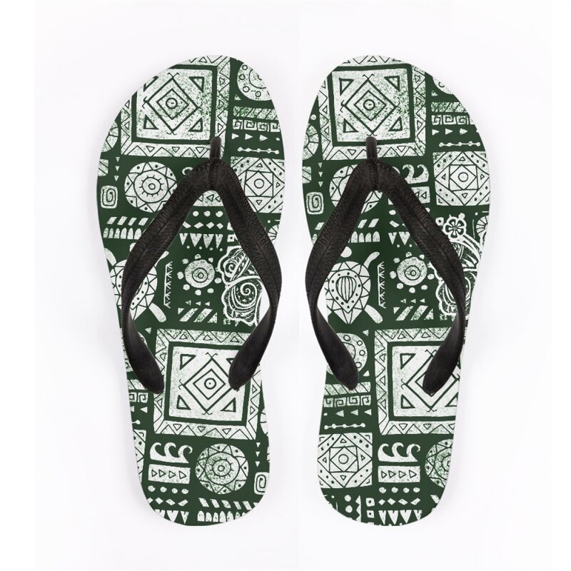 Beach Shoes Sandals Factory - OEM Outdoor Print on Demand Polynesian Custom Casual