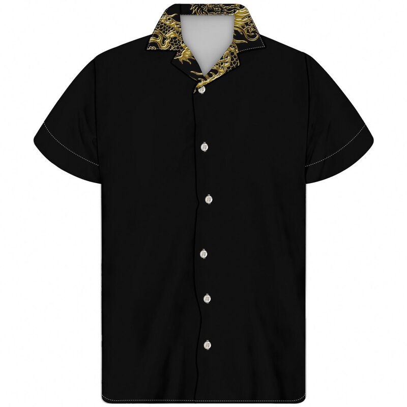 Ethnic Dragon Style Shirts Manufacturer - OEM Thikin Hot Selling Wholesale Fashion Causal