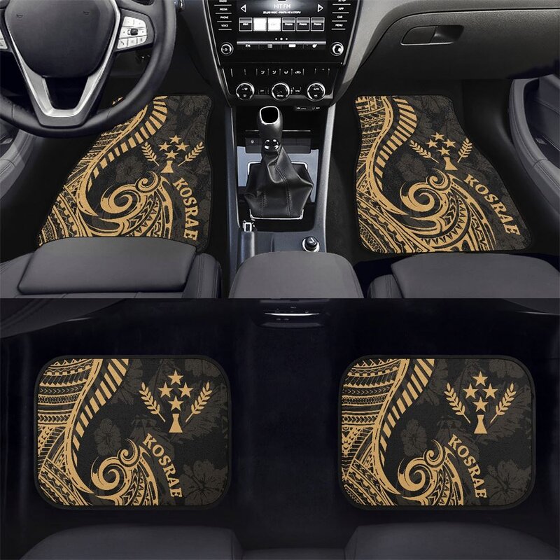 Interior Decorative Polyester Manufacturer - OEM Polynesian Tribal Kosrae ISLAND Logo