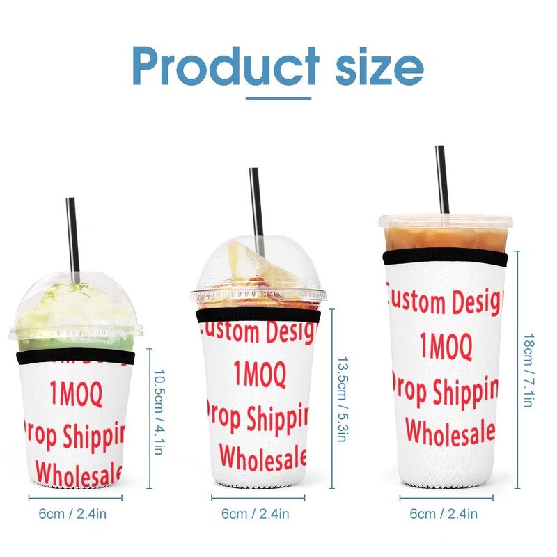 Neoprene Diving Cup Set Manufacturer - OEM 3D Digital Sublimation Print Custom Hawaii