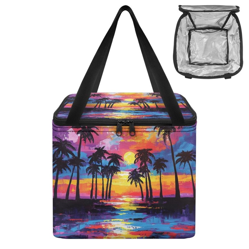 Shopping Cooler Bag Manufacturer - OEM Custom Pacific Islands Large Capacity Extra Portable