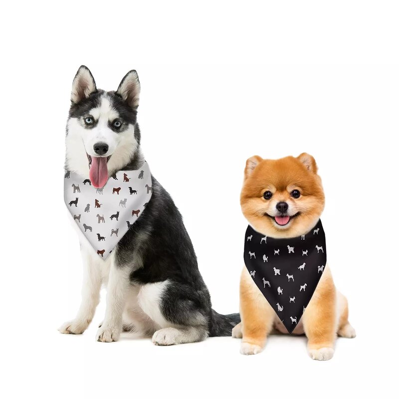 Pet Drool Towel Manufacturer - OEM Sustainable Washable Sublimated Dog Bandana